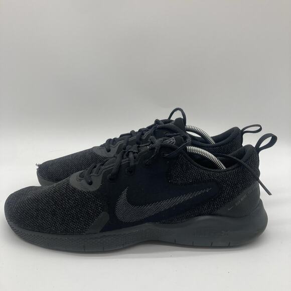 Mens Size 11.5 Nike Flex Experience Run 10 Running Shoes Black Grey CI9960 001 - Picture 5 of 11